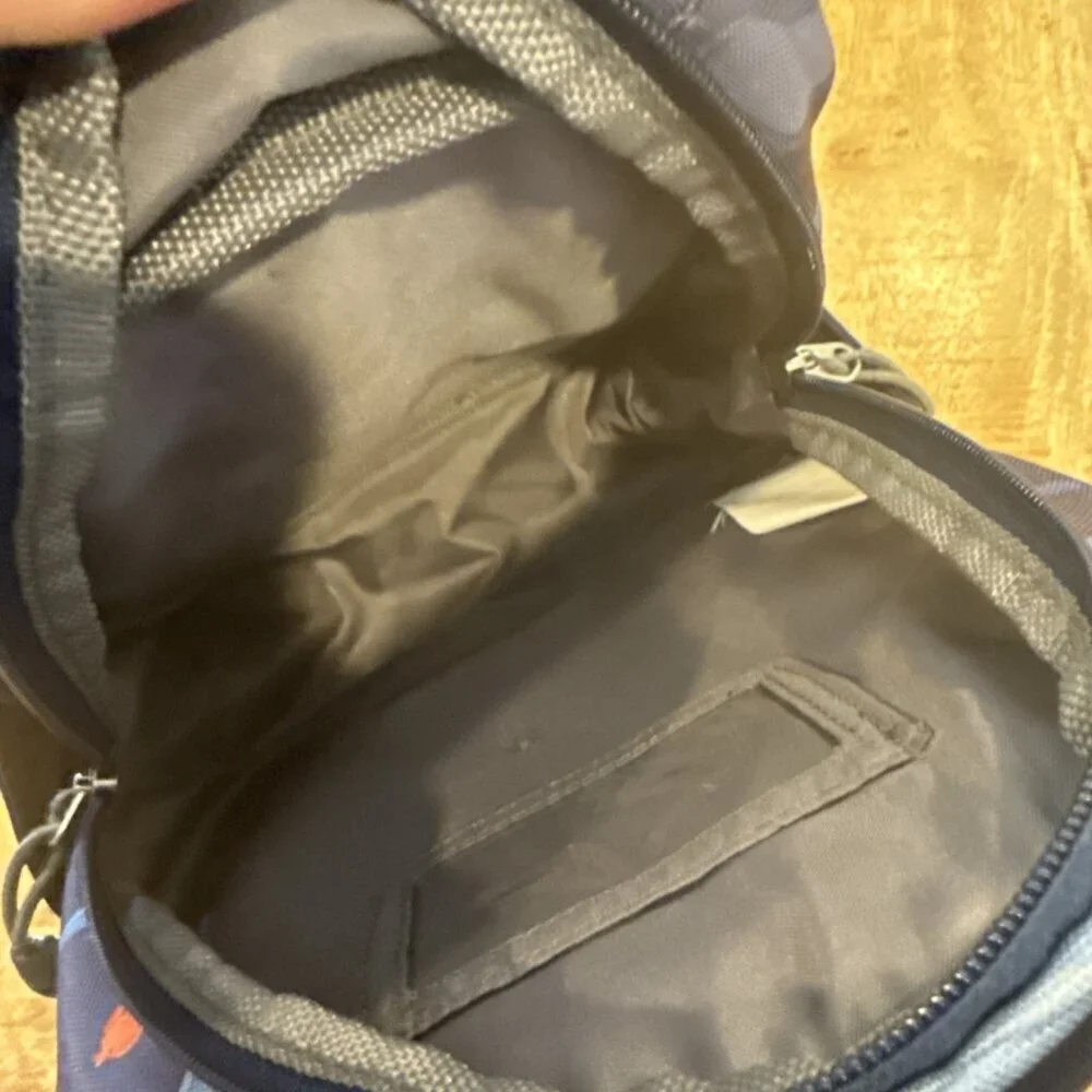 Pottery Barn Backpack Sharks No Monogram Mini Toddler Blue Preschool Blue